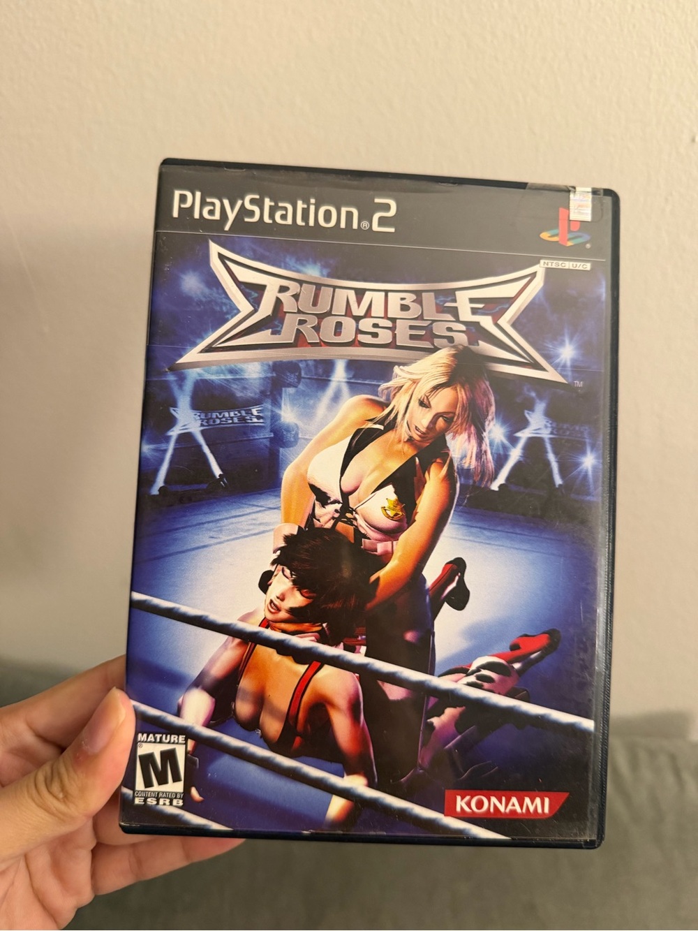 Rumble Roses PlayStation 2 PS2 video game no manual disc scratches tested works